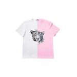 T-SHIRT TIGER ROSE BICOLOR