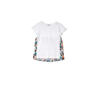 T-SHIRT TROPICAL GARDEN WHITE