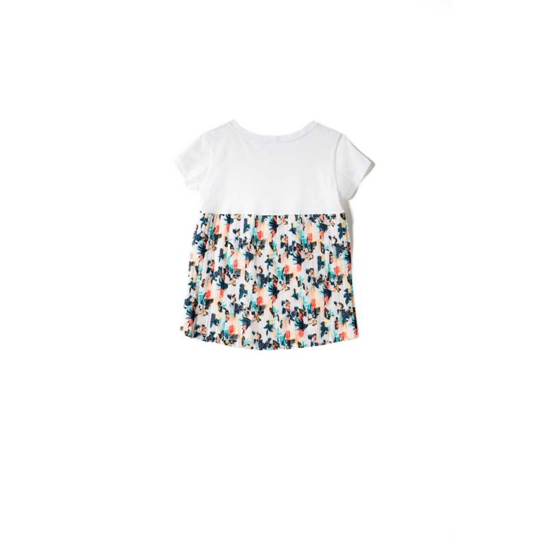 T-SHIRT TROPICAL GARDEN WHITE - Image 2