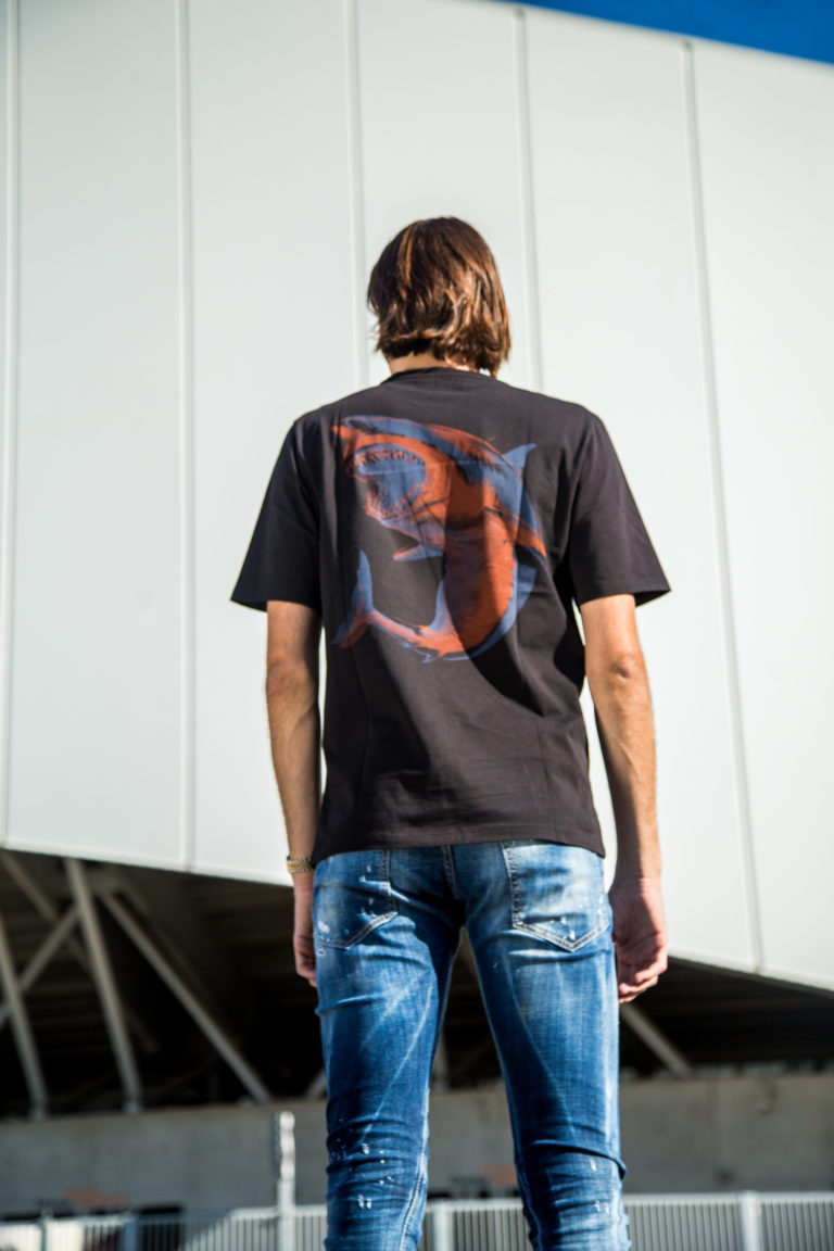 T-SHIRT SHARK BLACK - Image 9