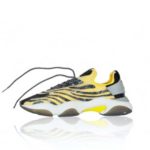 SPIDER PRINT YELLOW SNEAKERS