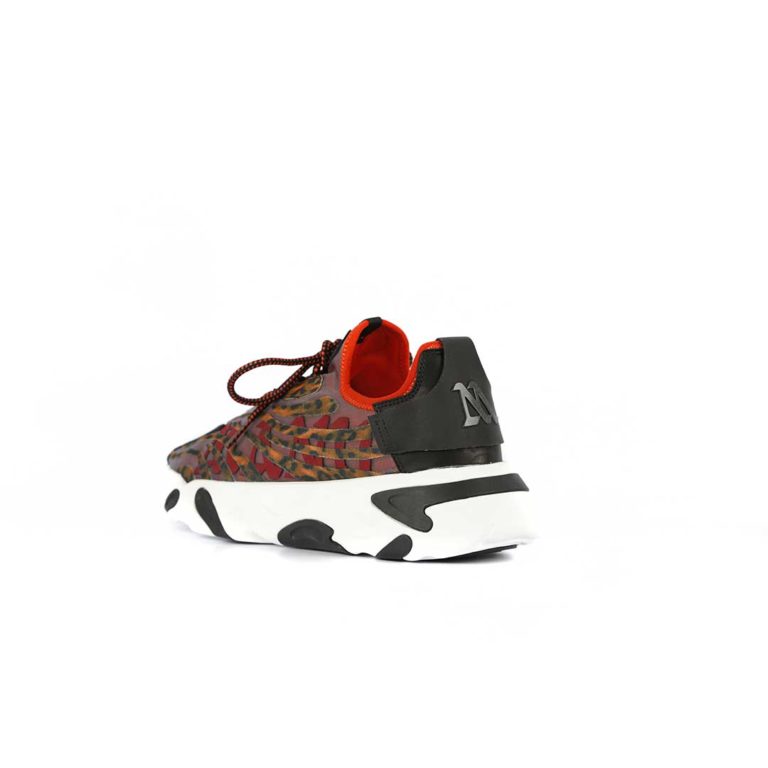 VAMPIRE LEOPARD ORANGE PRINTED SNEAKERS - Image 4