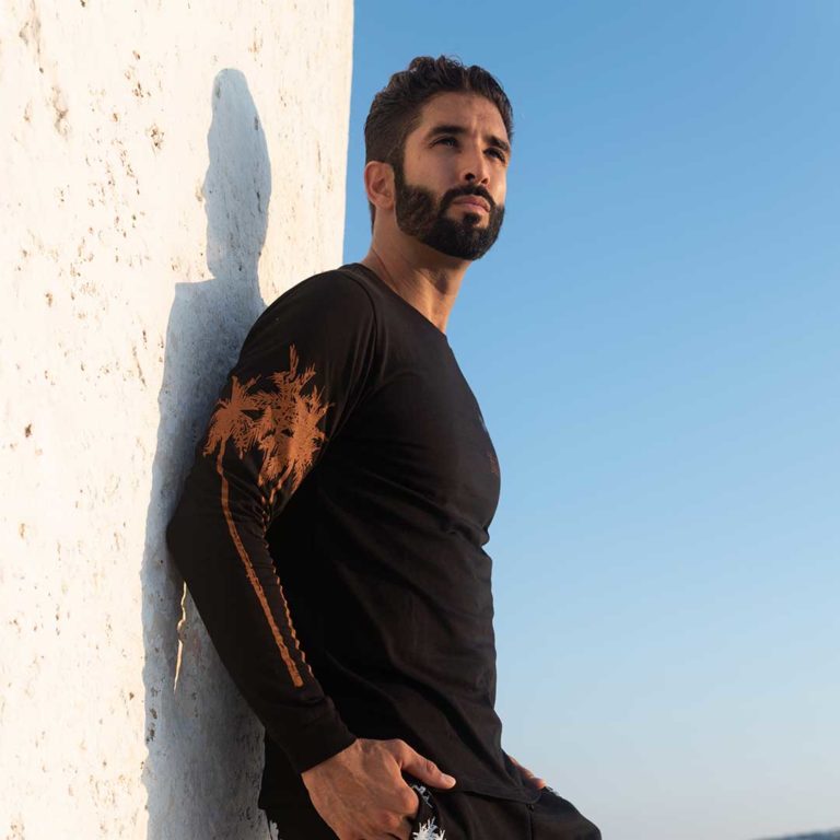T-SHIRT MANICHE LUNGHE PALM - immagine 5