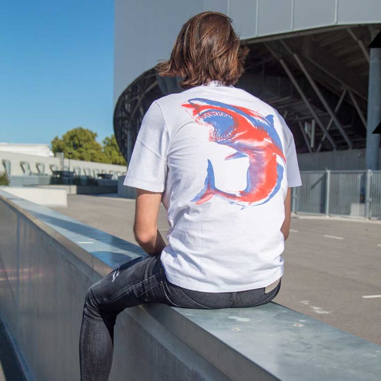 T-SHIRT SHARK BLACK - Image 5