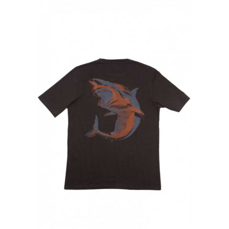 T-SHIRT SHARK BLACK - Image 3