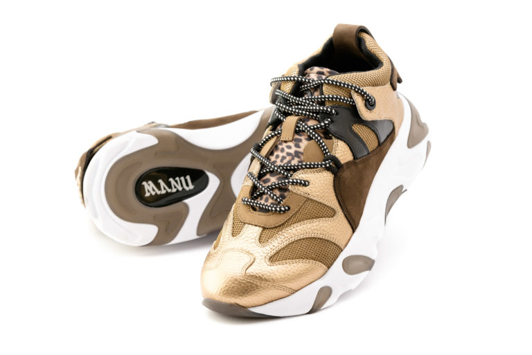 VIPER BIS IN CUOIO GOLD - immagine 2