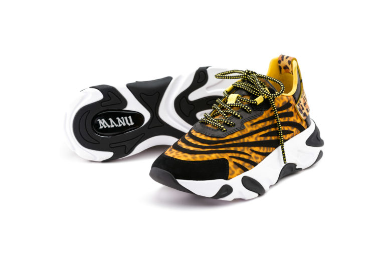 VESPA STAMPATO LEOPARDO GIALLO - immagine 3