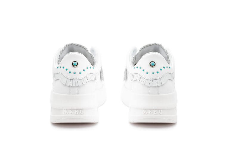 CLASH FRANGES BLANC – Image 4